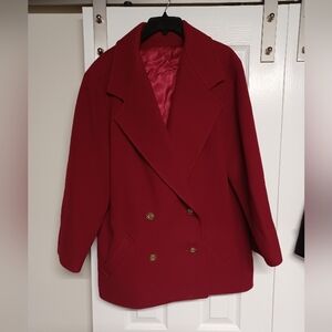 Vintage Josh Evan wool coat
